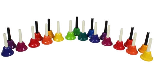 Rhythm Band - Chroma-Notes 20-Note Handbell Set