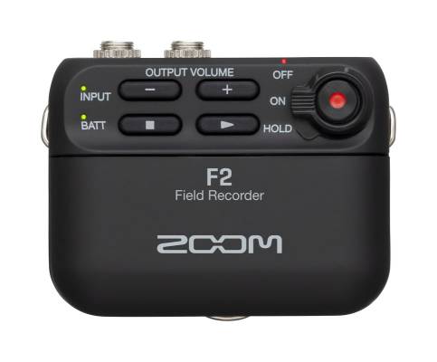 Zoom - F2 Field Recorder with Lavalier Microphone