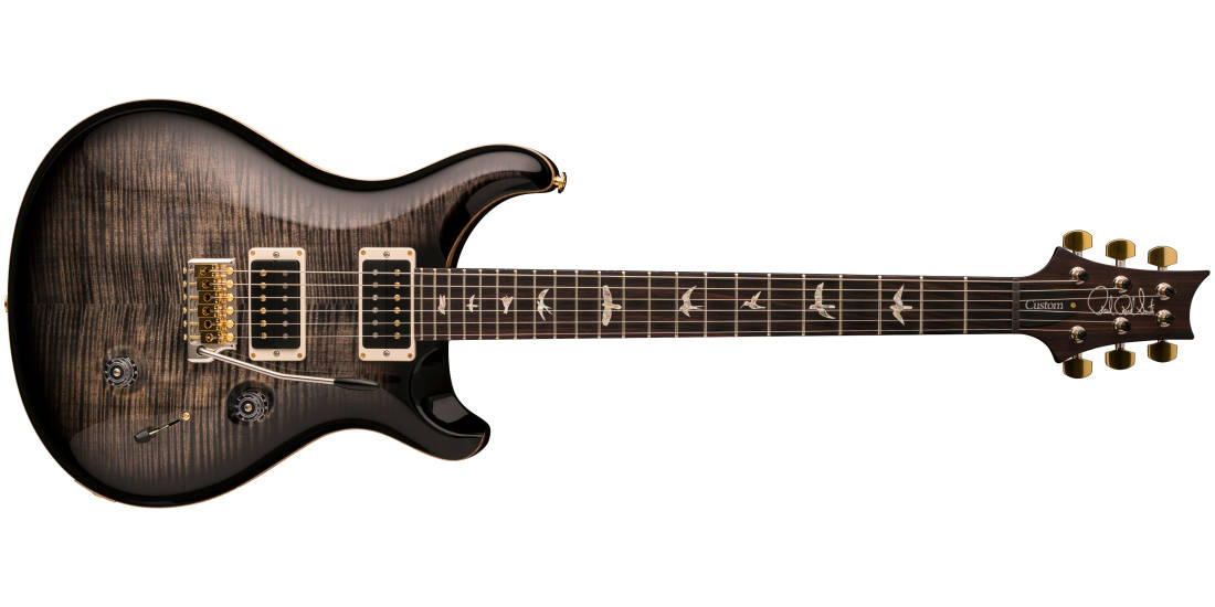 ギター 10TOP 20th Paul Reed Smith Custom 22 PRS Guitars Custom 22 Electric Guitar With Case - Charcoal Burst