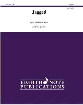 Eighth Note Publications - Jagged - Meeboer - Brass Quintet