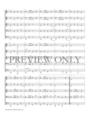 Sneaking on the Housetops - Mooboer - Brass Quintet
