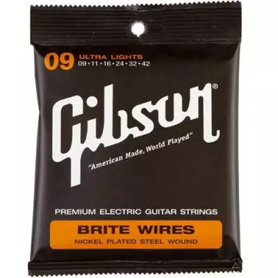 Gibson - Brite Wires Ultra Light Electric Strings - 9-42