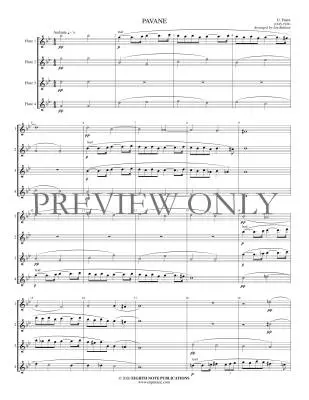 Pavane - Faure/Bubbett - Flute Quartet