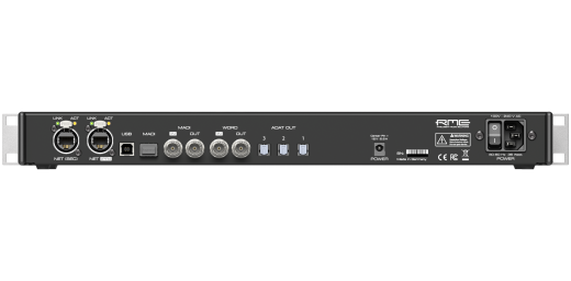 12Mic 12-Channel Digitally Controlled Microphone Preamp with AVB & MADI