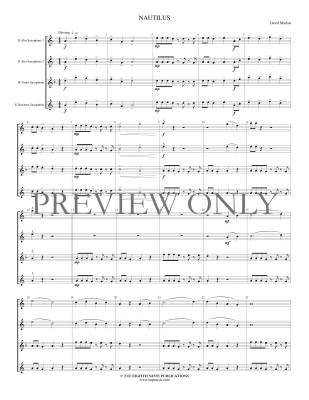 Nautilus - Marlatt - Saxophone Quartet (AATB)
