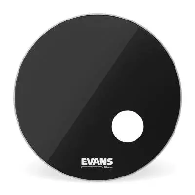 BD22RB - 22 Inch EQ3 Resonant Black Drumhead