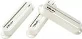DiMarzio - Fast Rack Rail Style Pickup Cover Set - White