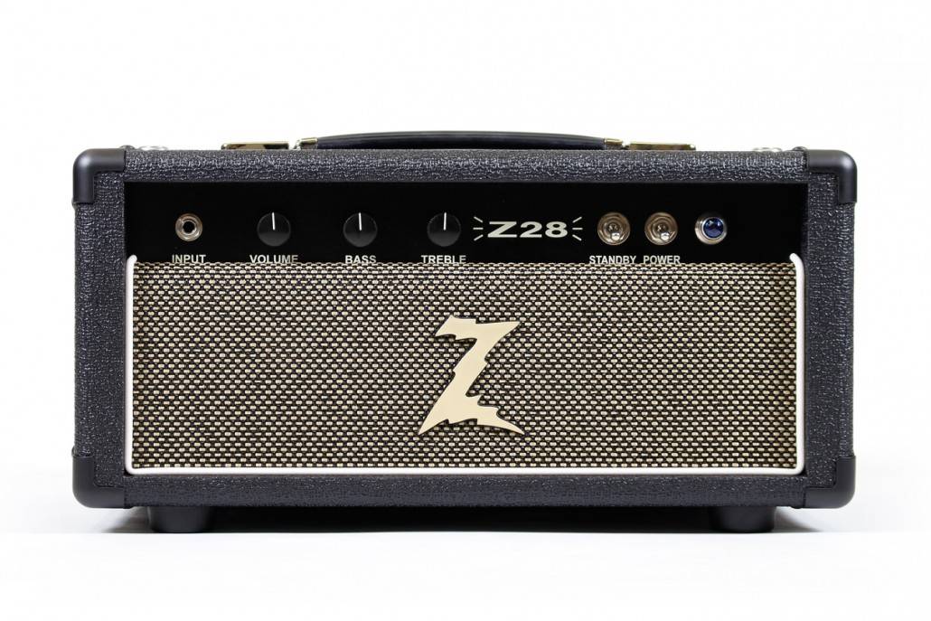 Z28 Guitar Amp Head w/ EF86 Preamp - Black/Tan Grill
