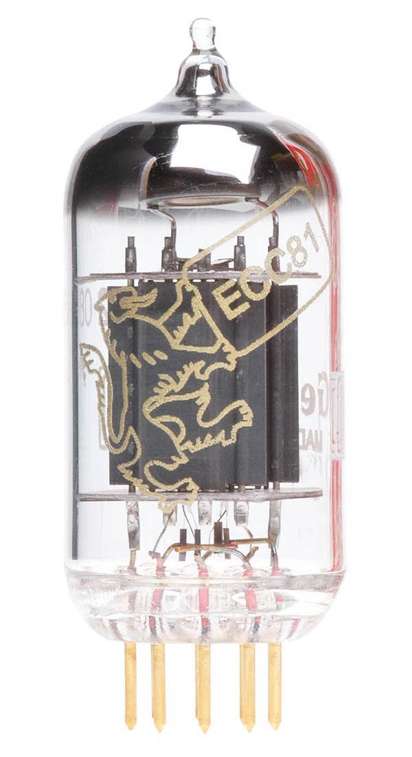 Gold Lion B739 / ECC81 / 12AT7 Preamp Vacuum Tube with Gold Pins