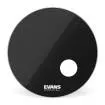 Evans - BD20RB - 20 Inch EQ3 Resonant Black Drumhead