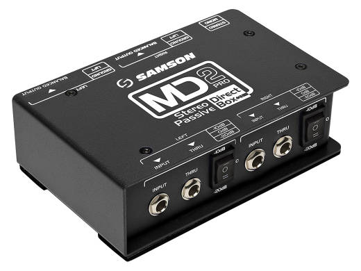 MD2 Pro Stereo Passive DI Box