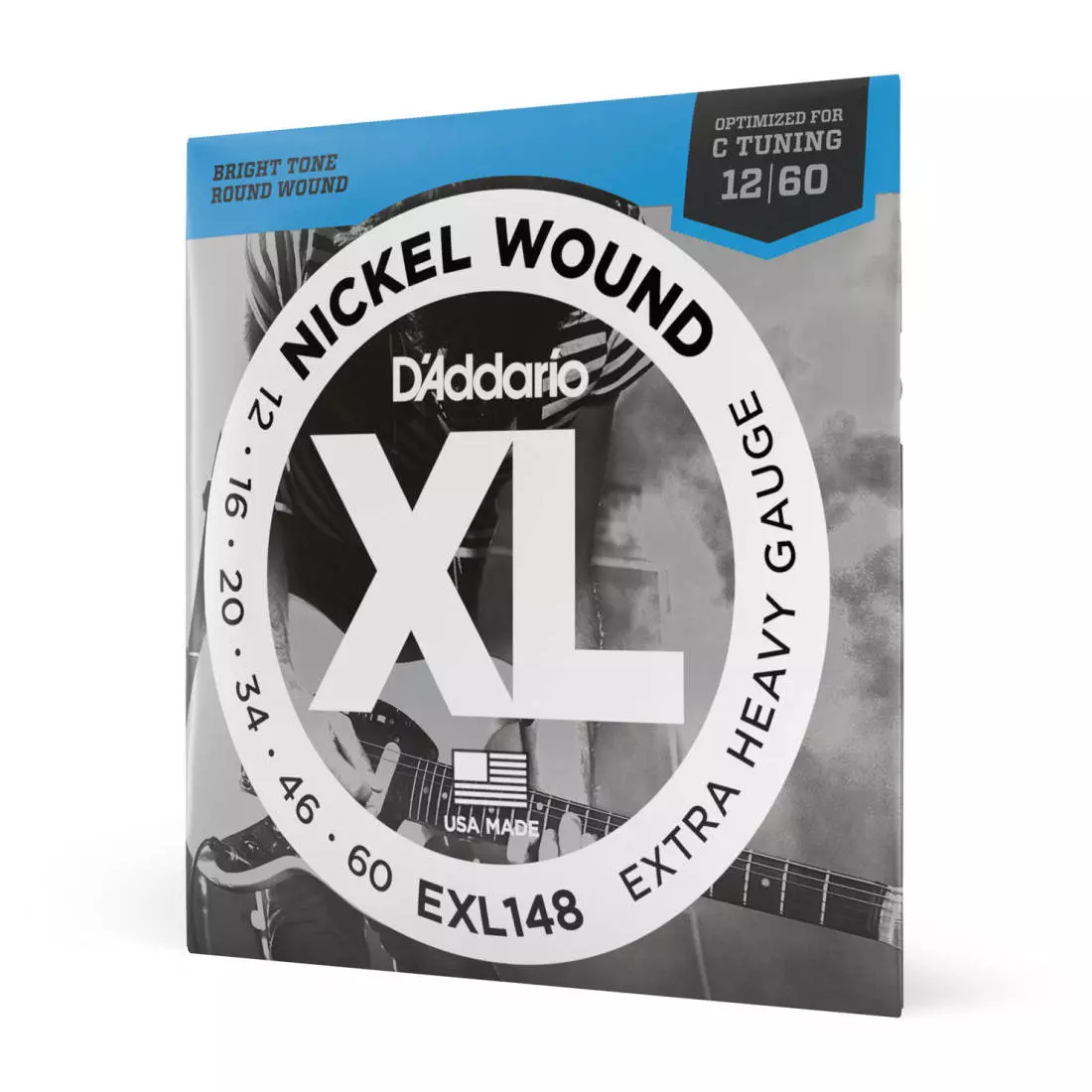 EXL148 - D\'addario Xl Elec Xtra Heavy 12-60