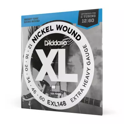 DAddario - EXL148 - Daddario Xl Elec Xtra Heavy 12-60