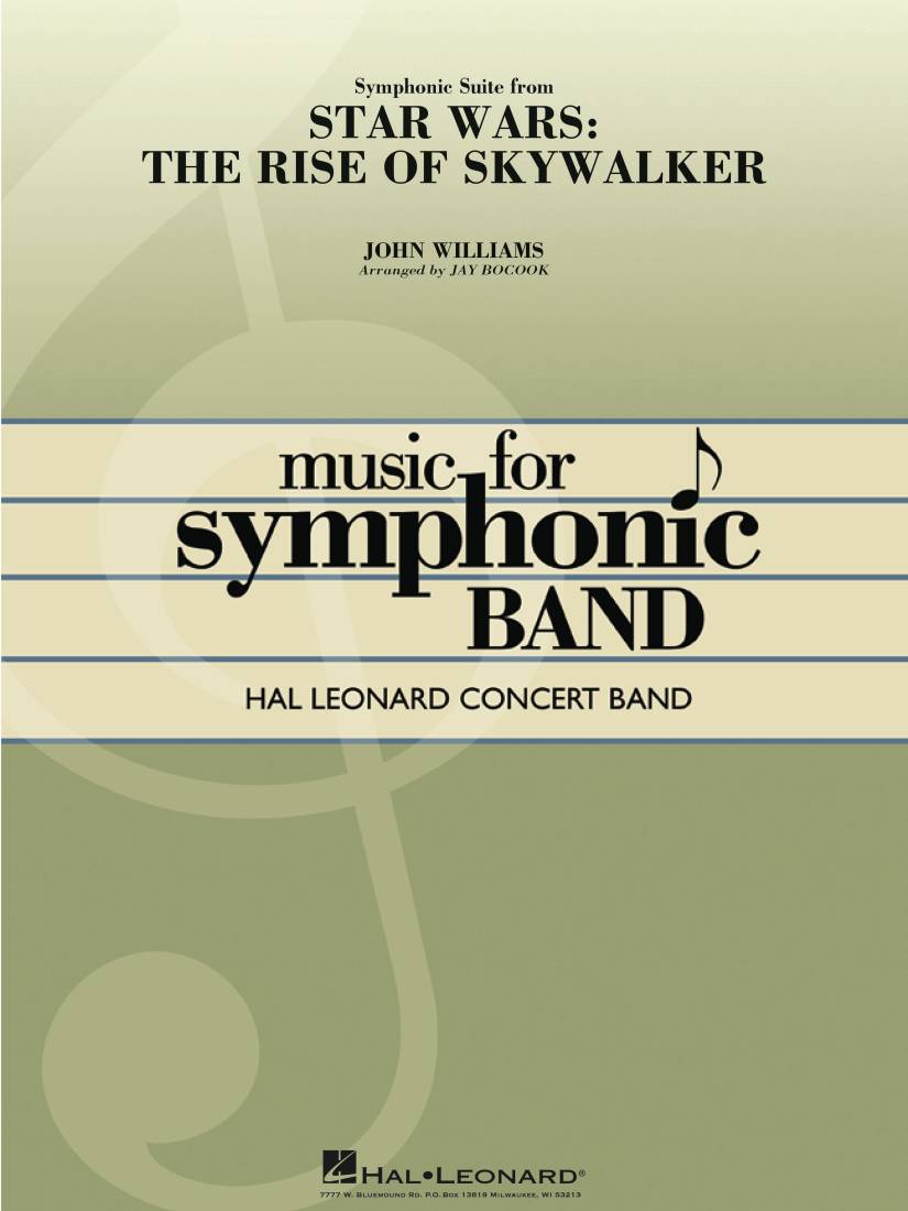 Symphonic Suite from Star Wars: The Rise of Skywalker - Williams/Bocook - Concert Band - Gr. 4