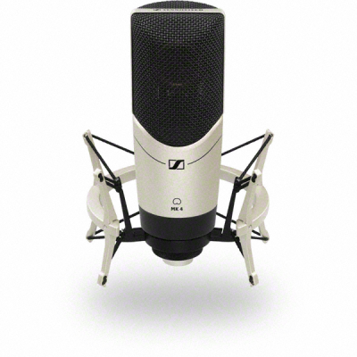Sennheiser MK4 Condenser Microphone + MKS4 Suspension Mount