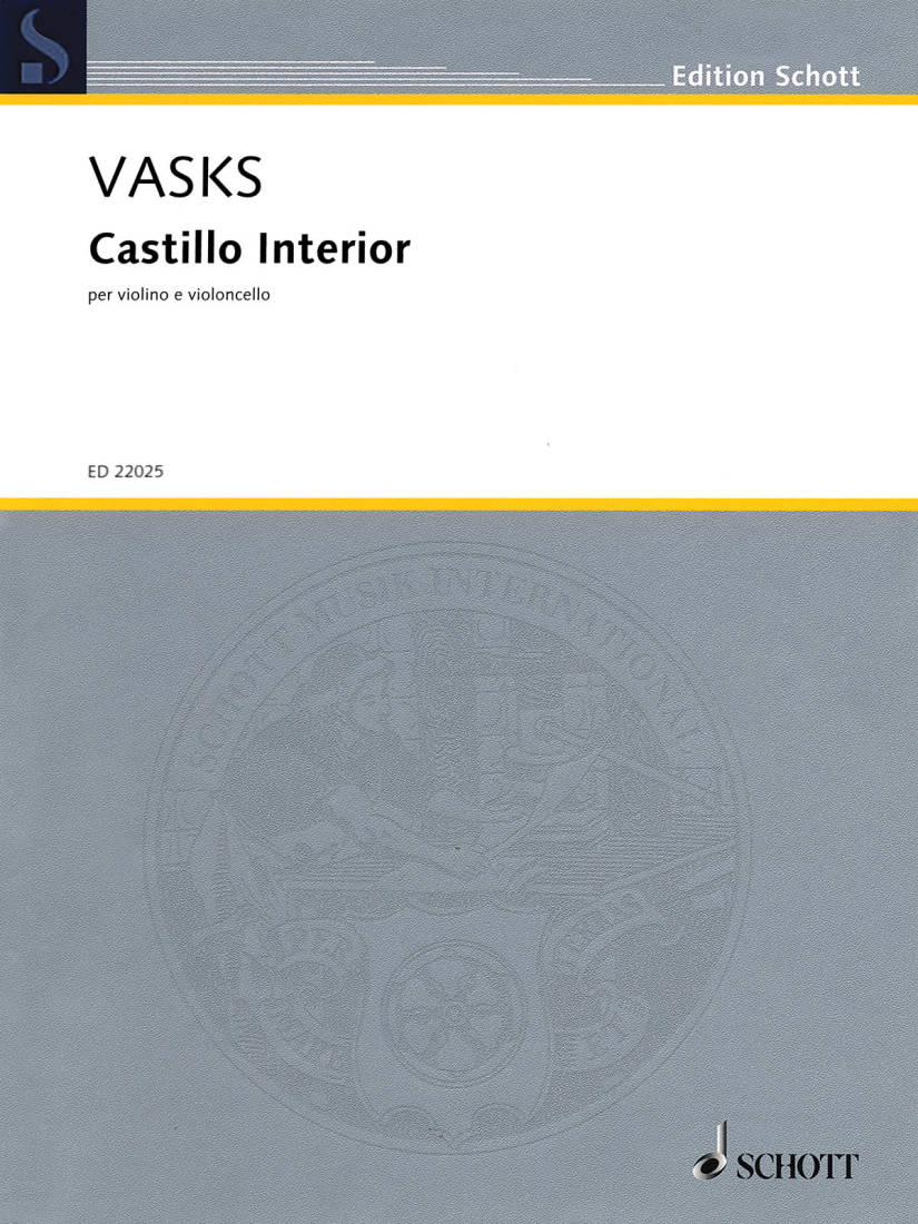 Castillo Interior - Vasks - Violin/Cello Duet - Score/Parts