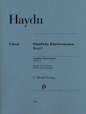 Complete Piano Sonatas Volume I (Without Fingering) - Haydn/Feder - Piano - Book