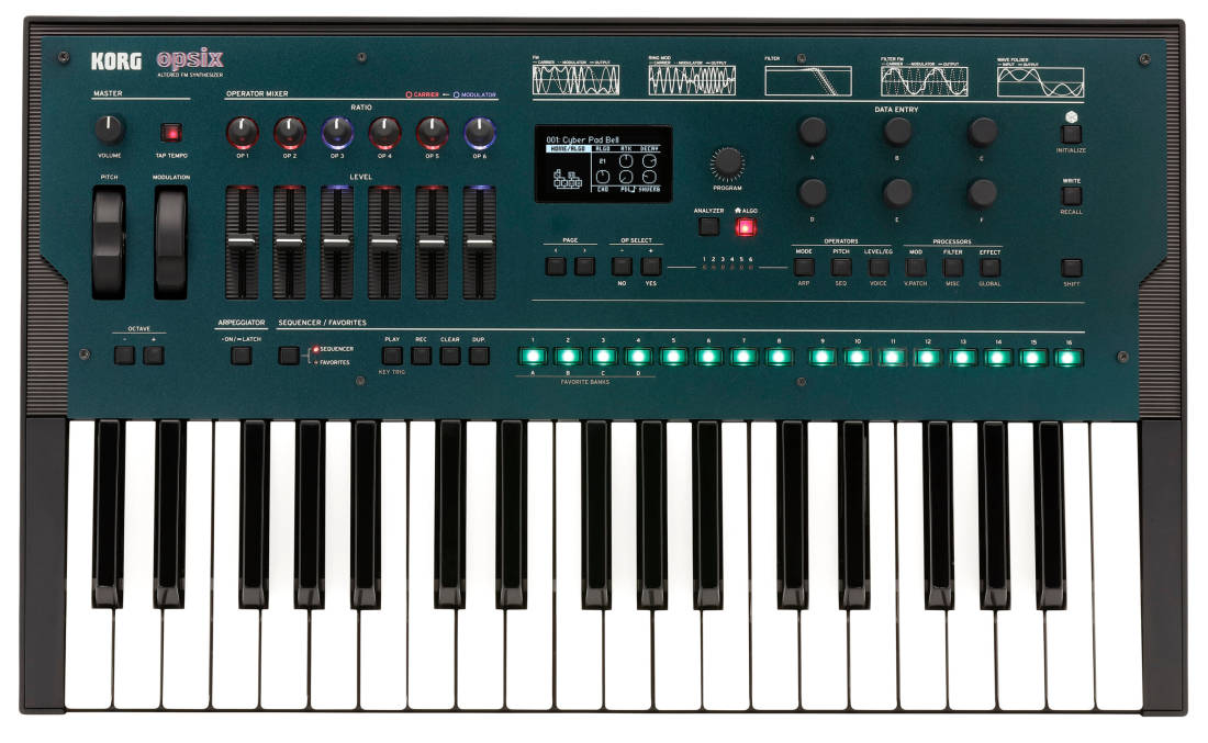 opsix 37-Key Altered FM Synthesizer