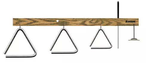 TreeWorks Chimes - Studio-Grade Steel Triangle Tree