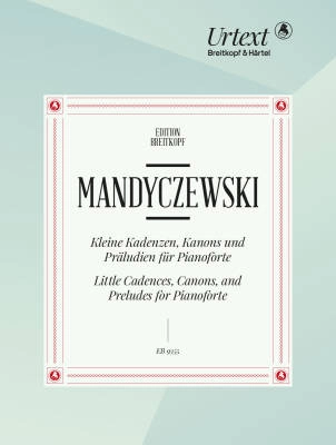 Breitkopf & Hartel - Little Cadences, Canons and Preludes for Pianoforte - Mandyczewski/Friesenegger - Piano - Book