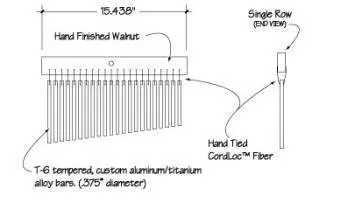 Studio-Grade Steel Classic Chimes - 23 Bar