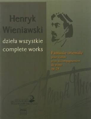 Fantaisie Orientale, Op. 24 - Wieniawski - Violin/Piano - Book