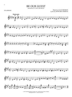 Disney Songs for Xylophone - Book