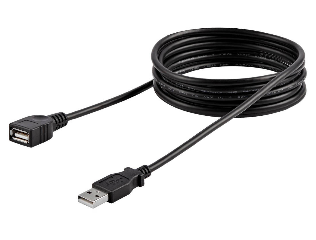 USB 2.0 Extension Cable A to A - M/F - 6\'
