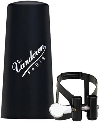 Vandoren - M|O Bass Clarinet Ligature with Cap - Black