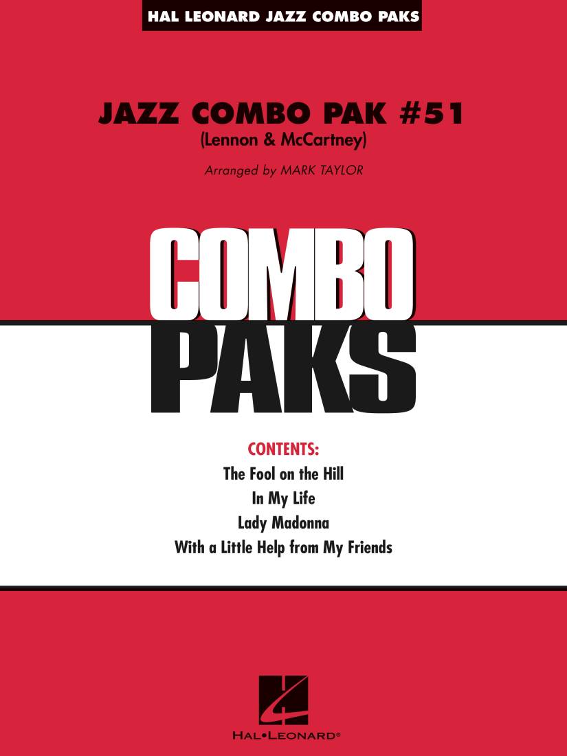 Jazz Combo Pak #51 (Lennon & McCartney) - Taylor - Jazz Combo - Gr. 3