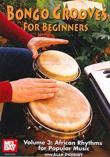 Bongo Grooves for Beginners Volume 3 - Dworsky - Bongos - DVD