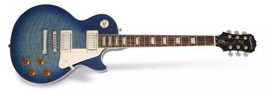 Les Paul Standard Pro Quilt Top - Translucent Blue