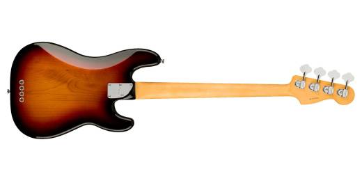 American Professional II Precision Bass with Case, Left-Handed - 3-Colour Sunburst