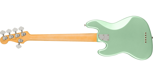 American Professional II Jazz Bass V, Maple Fingerboard - Mystic Surf Green