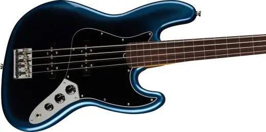 American Professional II Jazz Bass Fretless, Rosewood Fingerboard - Dark Night