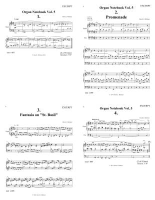 Organ Notebook 5  (Preludes – Interludes – Postludes) - McIntyre - Organ - Book