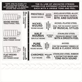 ESXL125 - D\'addario Steinberg Super LT Top/Reg Bottom - Double-ball-end