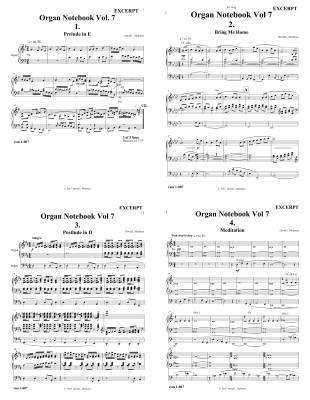 Organ Notebook 7 (Preludes  Interludes  Postludes) - McIntyre - Organ - Book