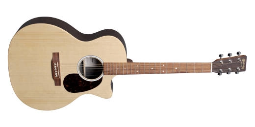 Martin Guitars - Guitare GPC-X2E en pica de spruce et HPL motif palissandre avec tui
