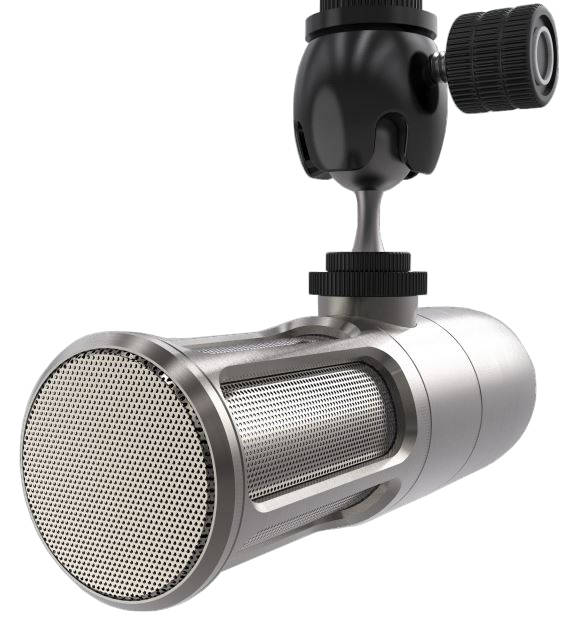 ICON Pro Broadcast-Quality XLR Streaming Microphone