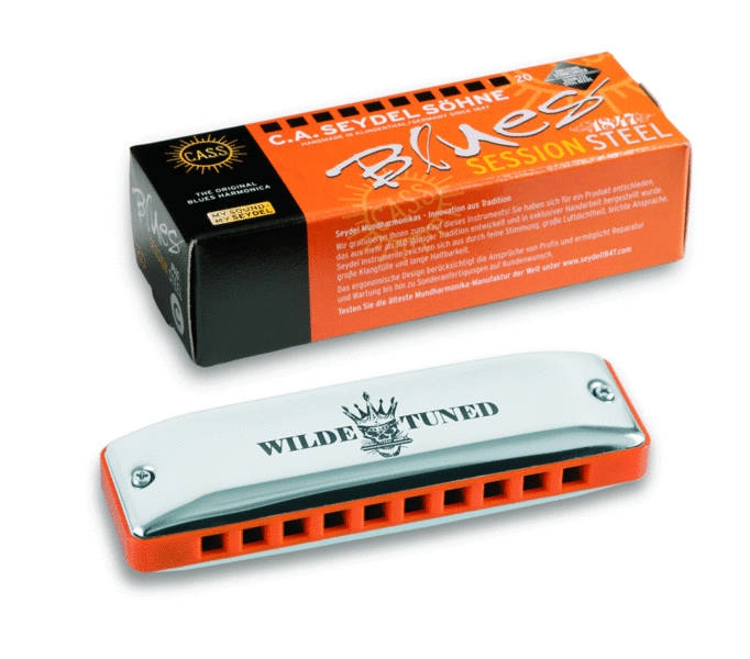 Session Steel Harmonica, Wilde Rock Tuning - Key of A