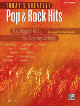 Today\'s Greatest Pop & Rock Hits - Easy Piano