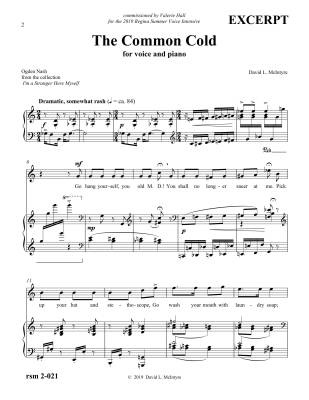 The Common Cold - Nash/McIntyre - Voice/Piano - Book