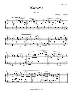 Nocturne (for Mim) - McIntyre - Piano - Sheet Music