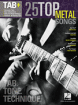 Hal Leonard - Tab+ 25 Top Metal Songs - Guitar Tab