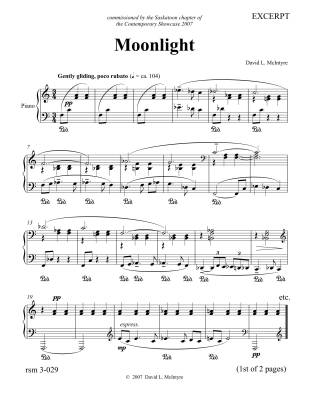 Moonlight - McIntyre - Piano - Sheet Music