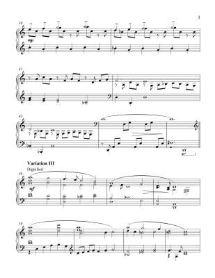 Faces (Theme with Variations) - McIntyre - Piano - Sheet Music