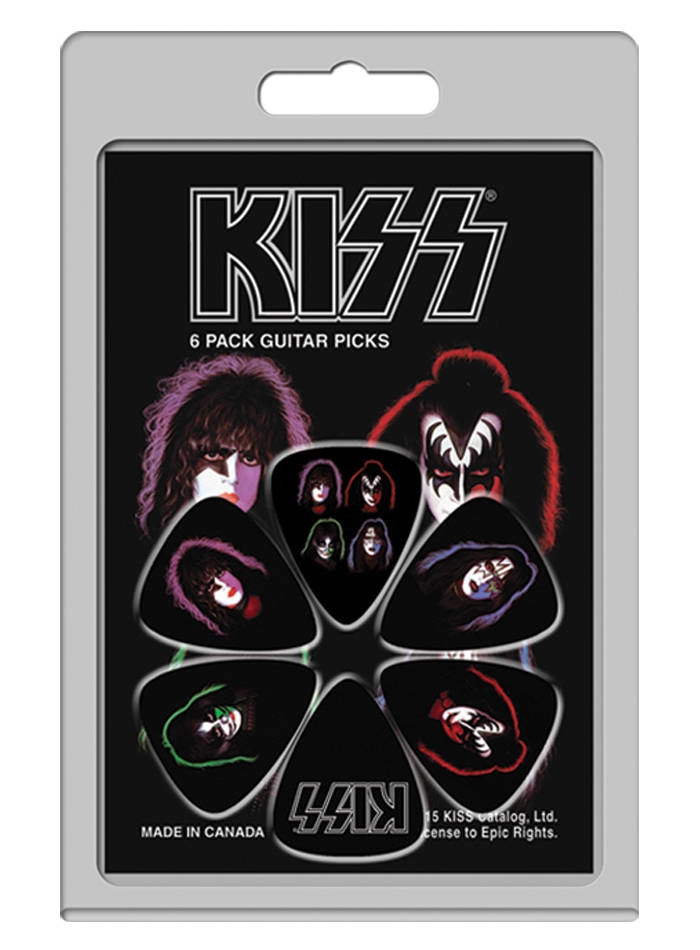 Kiss Picks Set #1 (6-Pack)