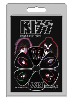 Kiss Picks Set #1 (6-Pack)