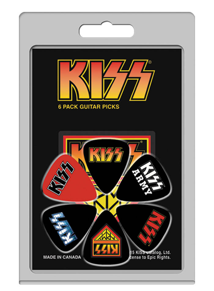 Kiss Picks Set #2 (6-Pack)